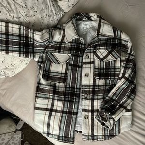 super thick oversized flannel